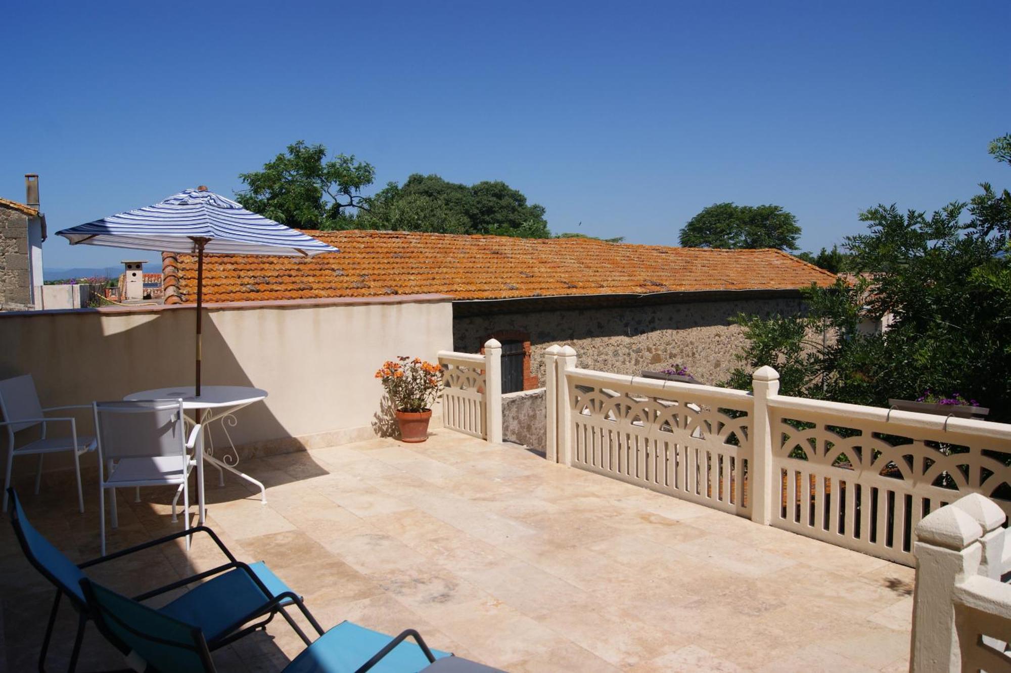 Bed and Breakfast Le Petit Moliere Servian Exterior foto